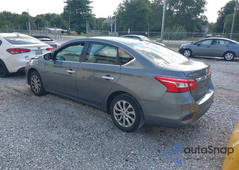 2019 Nissan Sentra Sv из США, поврежденный, VIN 3N1AB7AP1KY452490